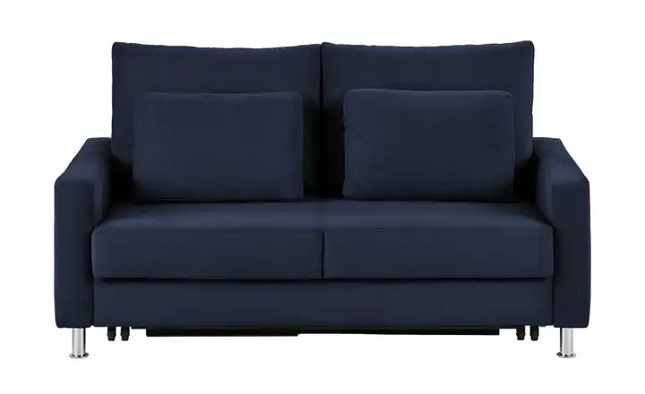  Schlafsofa blau - Mikrofaser 