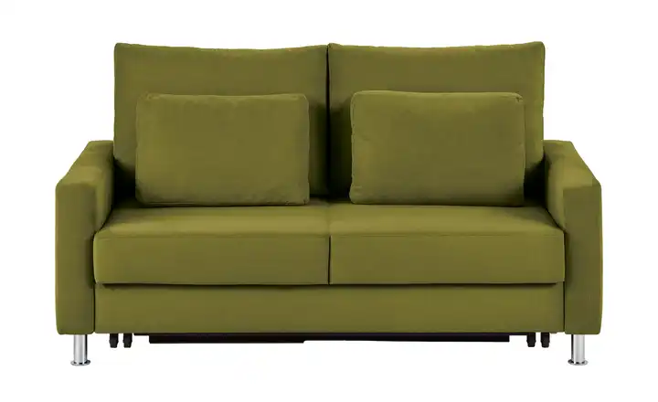  Schlafsofa grün - Mikrofaser 