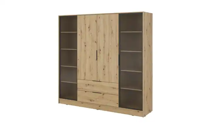  Drehtürenschrank mit 2 Schubladen Lyke