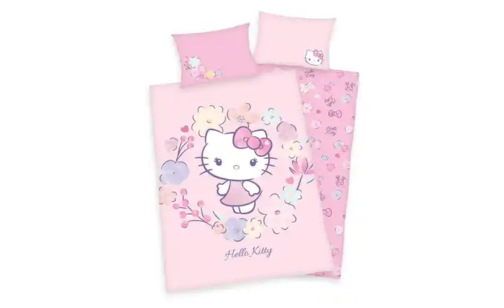 Hello Kitty Bettwäsche-Set  Hello Kitty