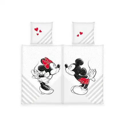 Disney Bettwäsche-Set  Mickey & Minnie