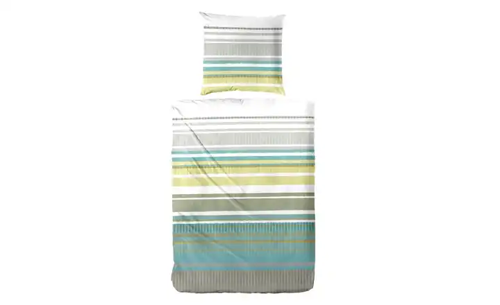Bettwäsche-Set 220 cm 155 cm Grün