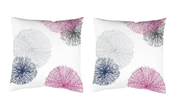 HOME Wohnideen Kissenhülle Pink 40 cm 2er-Set 40 cm