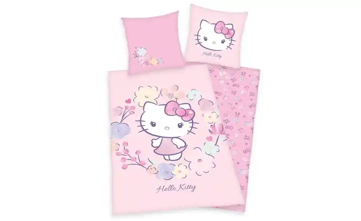  Bettwäsche-Set Hello Kitty  