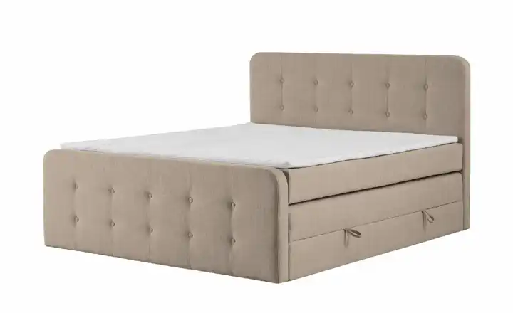  Boxspringbett mit Bettkasten Neapel