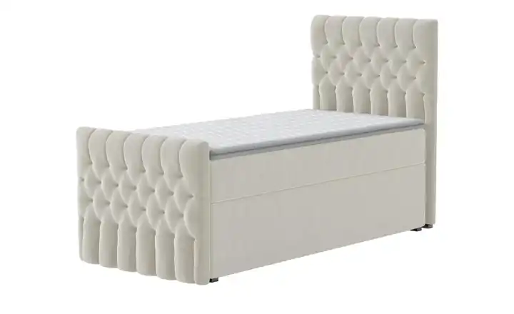  Boxbett mit Bettkasten und Fußteil Belek King