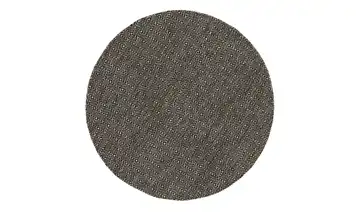 Naturteppich Hygge Natur (Beige) / Schwarz Ø 160 cm rund