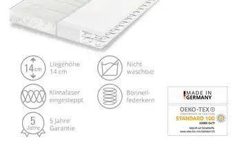Bonnellfederkernmatratze  Flexo1 Dreamer eXpress