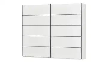 Schwebetürenschrank, 2-türig  Snow uno