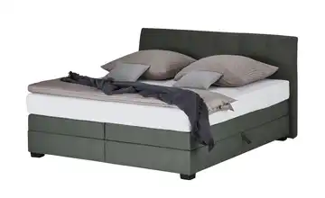 vanDoorn Boxspringbett Chiara Anthrazit 180 cm H2