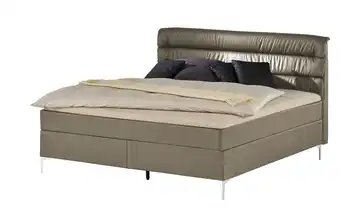 Boxspringbett Lina Taupe 180 cm H3