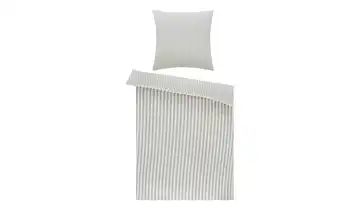 Satin Wende Bettwäsche  Streifen HOME STORY