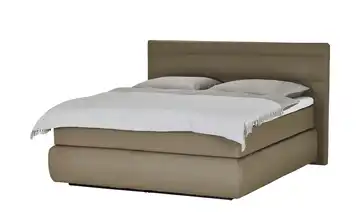 Wohnwert Boxspringbett  Dormian Bolge High Taupe 140 cm H2
