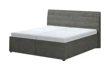 Boxspringbett Comte 160 cm Grau