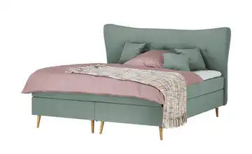 Boxspringbett Ferill Türkis 200 cm H2 & H3