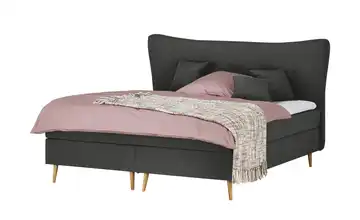 Boxspringbett Ferill Anthrazit 140 cm H2