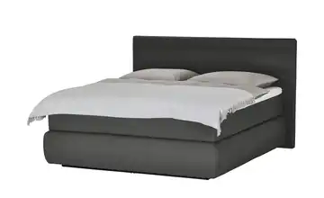 Wohnwert Boxspringbett  Dormian Bolge High Dunkelgrau 160 cm H2