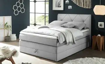 Boxspringbett mit Bettkasten Clay uno