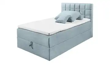 uno Polsterbett mit Bettkasten Alaska  120 cm Pastellblau