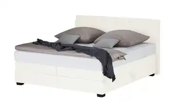 vanDoorn Boxspringbett Chiara Creme 160 cm H2