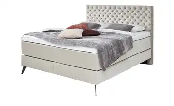 Boxspringbett Cumberland  Beige H2 & H3 160 cm