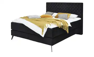 Boxspringbett Cumberland  180 cm H3 Schwarz