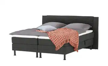 SKAGEN BEDS Motor-Boxspringbett Synda Anthrazit 180 cm H2