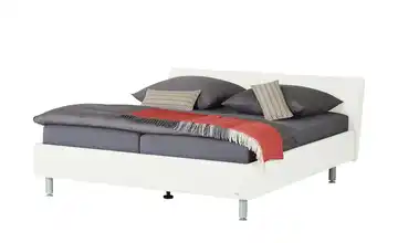RUF Polsterbett mit Bettkasten Casa 160 cm H1 Weiß