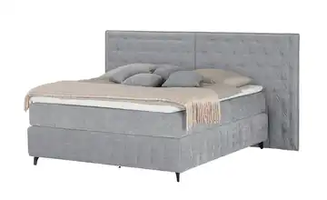 Kings and Queens Boxspringbett Fjell H3 & H4 200 cm Hellgrau