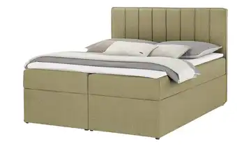 Polsterbett mit Bettkasten Lancashire 160 cm Grün