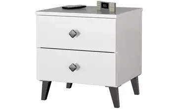  Nachttisch mit 2 Schubladen Luna