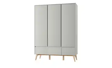 Kleiderschrank Swing Grau 3 Stück