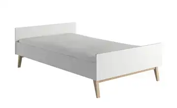 Bett  Swing Weiß 120 cm