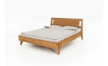 Massivholzbett Felix 100 cm Wildeiche