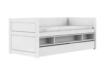 Lifetime Kojenbett mit Stauraum und Bettkasten Original Weiß