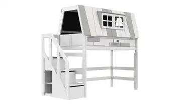 Lifetime Mittelhohes Abenteuerbett mit Treppe  Original
