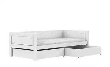 Lifetime Einzelbett Original Weiß Einzelbett inkl. Doppelbettkasten