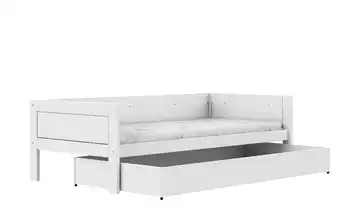 Lifetime Einzelbett mit Bettkasten Original Weiß Einzelbett inkl. Bettkasten