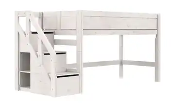 Lifetime halbhohes Bett mir Treppe 120cm  Original