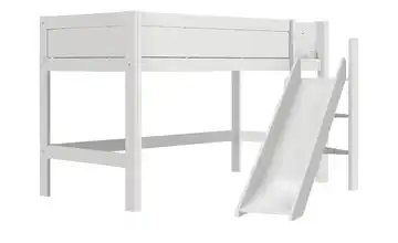 Lifetime Hochbett mit Rutsche Basis Weiß