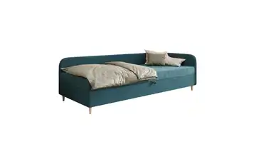 Polsterbett 65,5 cm 100x200 cm 105 cm Pastelltürkis