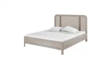 Massivholzbett Eiche Bianco Harmark Eiche bianco 180x200 cm