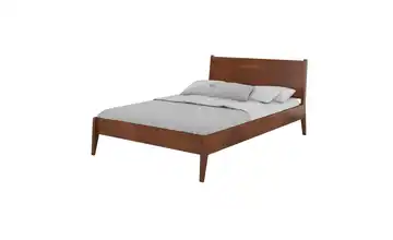  Massivholzbett nussbaumfarben Radom