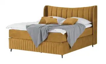 Kings and Queens Boxspringbett Uldur Goldfarben 180 cm H3 & H4