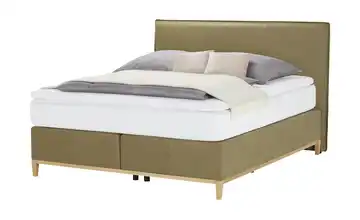 Boxspringbett Lyon 180 cm H2 Grün