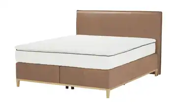 Boxspringbett Lyon 180 cm H4 Braun