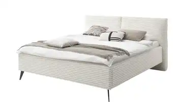  Polsterbettgestell flauschiger Mega-Cord Bezug Matera