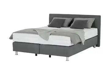 vanDoorn Boxspringbett Wendematratze Flexline 2.0 Grau Kopfteilhöhe 95 cm 200 cm H4 & H5