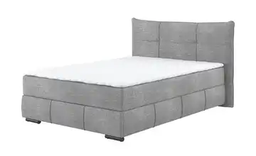 Boxbett Margam 140 cm Silbergrau