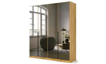 Drehtürenschrank Eiche Artisan (Nachbildung) 181 cm